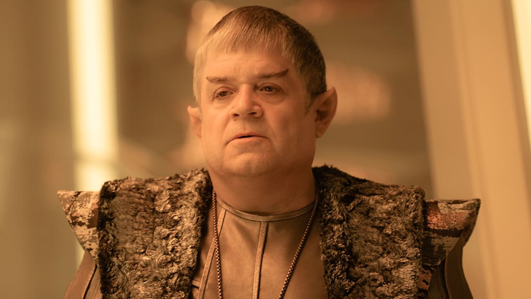 Patton Oswalt as Doug in season 3 , Episode 8 of Strange New Worlds streaming on Paramount+. Photo Credit: Marni GrossmanParamount+