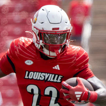 Louisville running back Keyjuan Brown 