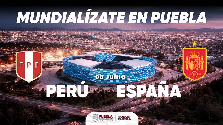 España visitará Puebla en su último partido previo al Mundial. España visitará Puebla en su último partido previo al Mundial.