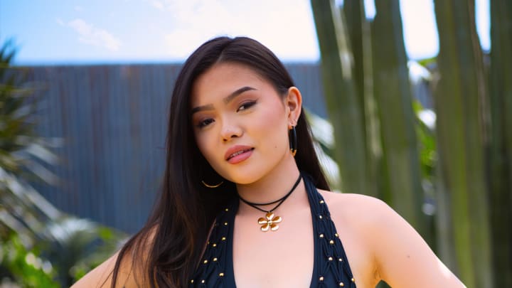 Summertime Portraits for CBS Original Daytime Series THE BOLD AND THE BEAUTIFUL, scheduled to air on the CBS Television Network. Pictured: Lisa Yamada as Luna. Photo Courtesy of Sean Smith / Bell Phillip TV Productions Inc.