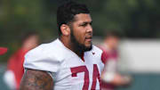 Alabama offensive lineman Kadyn Proctor  