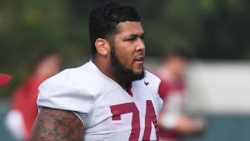 Alabama offensive lineman Kadyn Proctor  