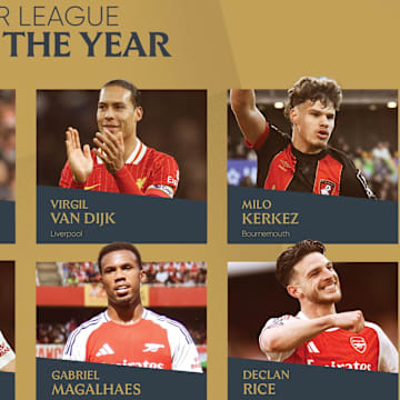 The PFA Premier League Team of the Year was revealed Tuesday.