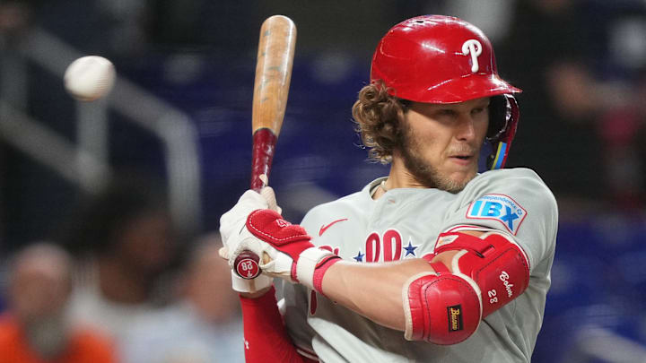 The Phillies are road favorites against the Marlins on Thursday night.