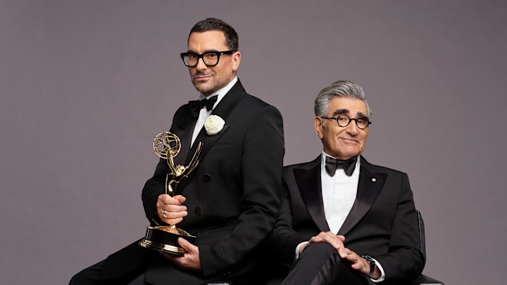 76TH EMMY AWARDS - 76th Emmy Awards hosted by Dan Levy and Eugene Levy. (Disney/Mark Seliger)