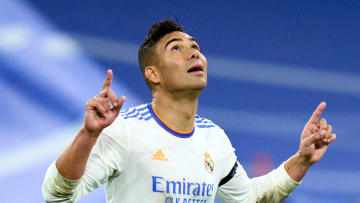 Casemiro con el Real Madrid