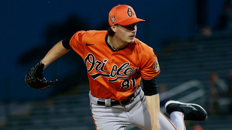 Baltimore Orioles pitcher Cade Povich