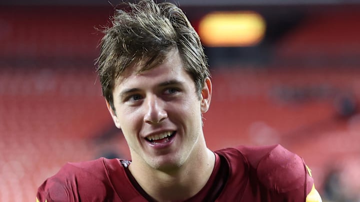 Washington Commanders wide receiver Luke McCaffrey 