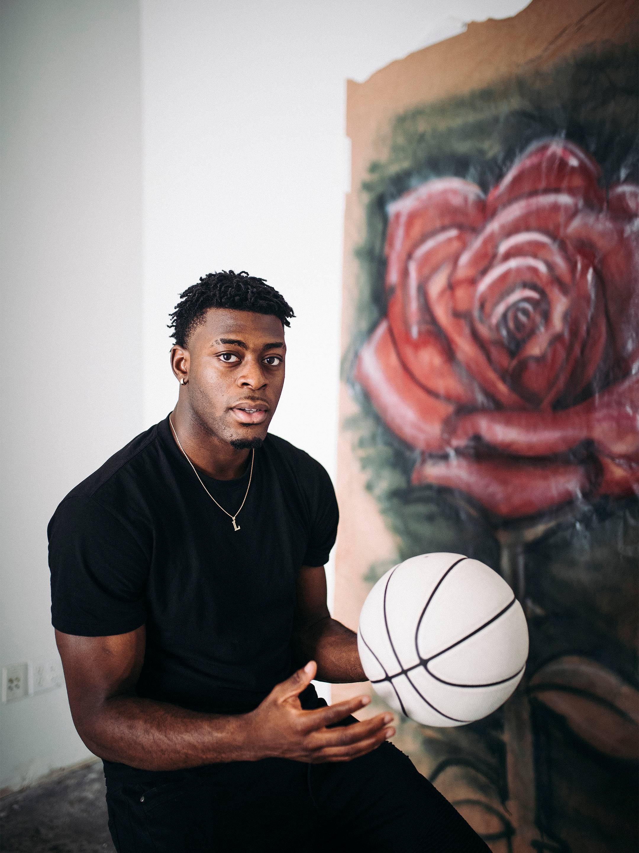 Lu Dort of the Oklahoma City Thunder