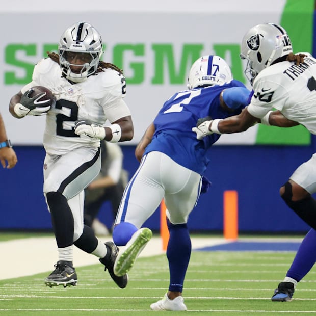 Las Vegas Raiders, NFL, Indianapolis Colts, Ashton Jeanty