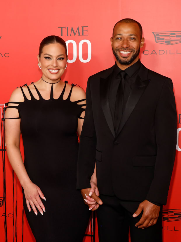 Ashley Graham and Justin Ervin