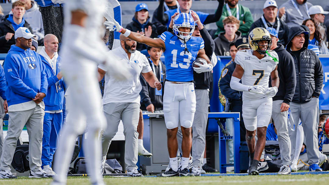 BYU WR Jojo Phillips against UCF