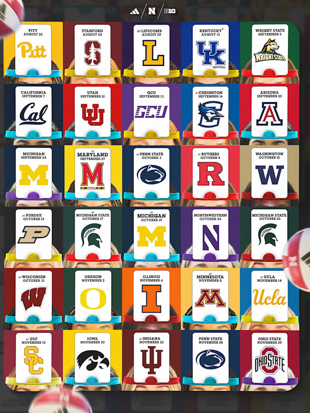 2025 Nebraska Volleyball Schedule
