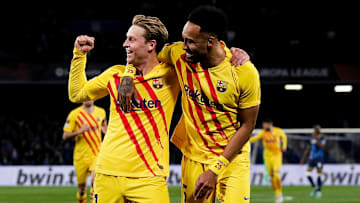 Frenkie de Jong & Pierre-Emerick Aubameyang