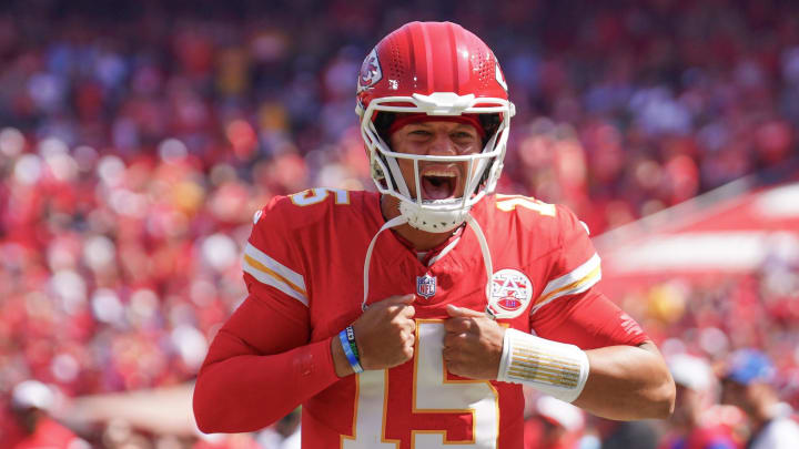 Kansas City Chiefs quarterback Patrick Mahomes.