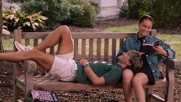 Jeremiah (Gavin Casalegno) and Belly (Lola Tung) in THE SUMMER I TURNED PRETTY 