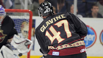 Braves players with a hockey background is nothing new