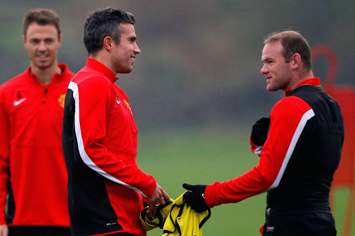 Robin van Persie, Wayne Rooney