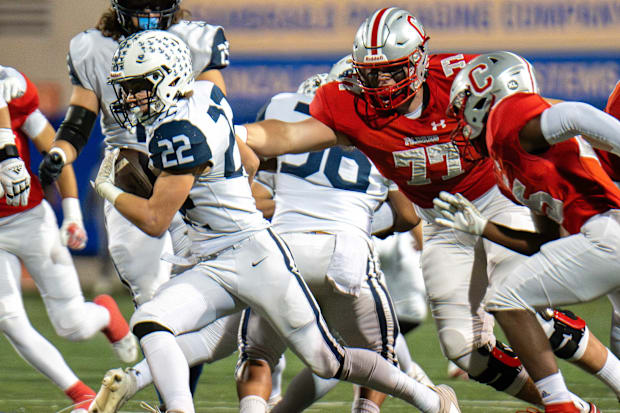 California high school photo; High school football; 