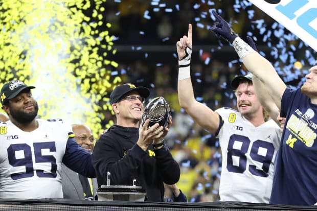 Jim Harbaugh, Michigan