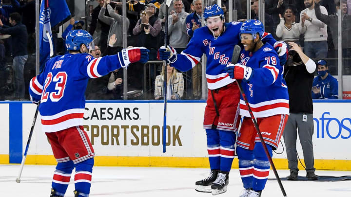 The Red Wings and Rangers are set to face-off in Thursday night NHL action.