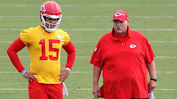 Kansas City Chiefs Training Camp, Patrick Mahomes, Andy Reid