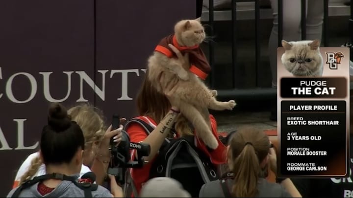 Bowling Green's Team Pet 'Pudge' Is Most Adorable Part of College Football's Return