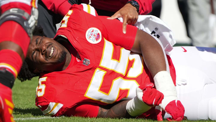 Chiefs tackle Omarr Norman-Lott will miss the remainder of his rookie season because of a torn ACL.