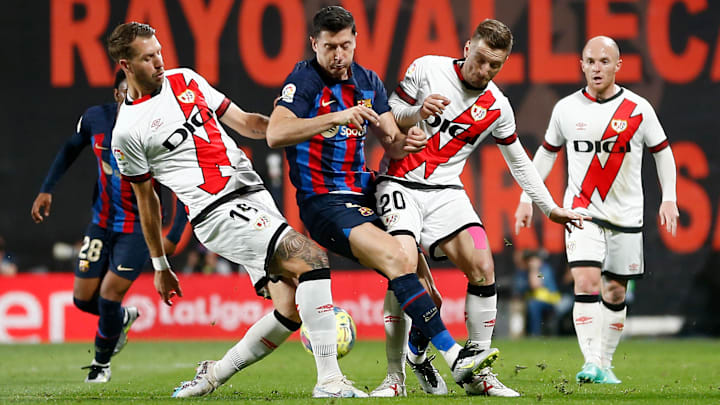 Rayo saw off Barcelona