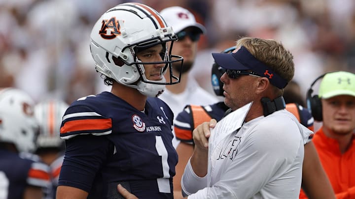 One Auburn football reporter passionately defended Payton Thorne and Hugh Freeze for a botched play-call against UGA