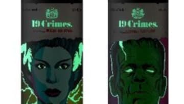 19 Crimes Limited-Edition Halloween Bottles. Image courtesy 19 Crimes