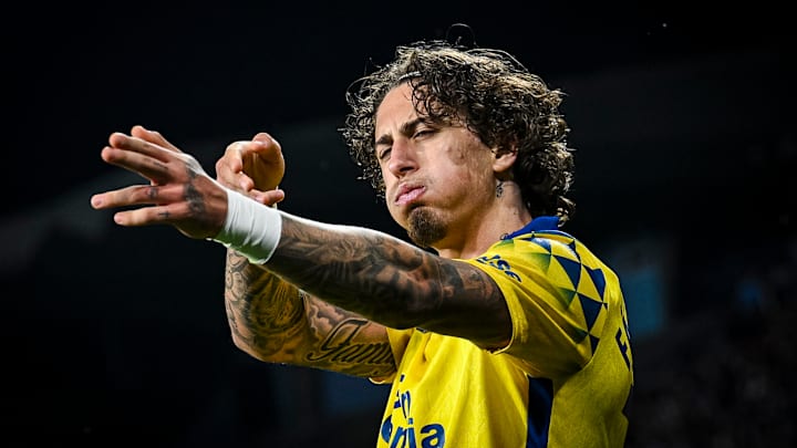 Fábio Silva im Trikot von Las Palmas. Stürmt er bald für den BVB? Fábio Silva im Trikot von Las Palmas. Stürmt er bald für den BVB?