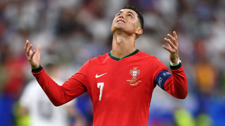 Cristiano Ronaldo se despediu da Euro 2024 zerado em gols