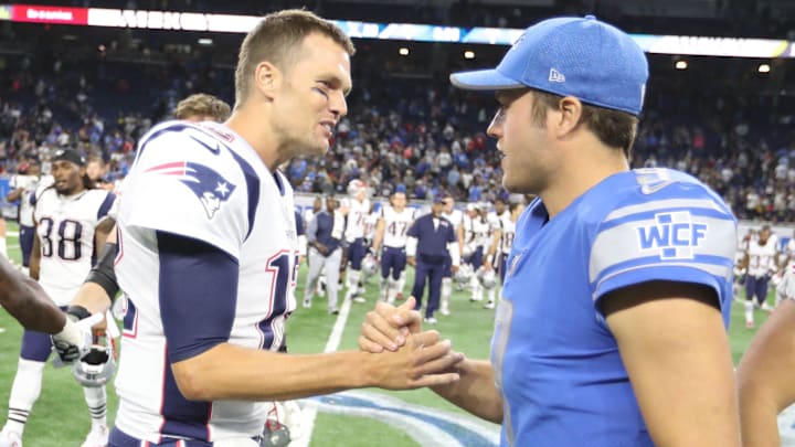 Bill Belichick identified a key similarity he sees between Tom Brady and Matthew Stafford.