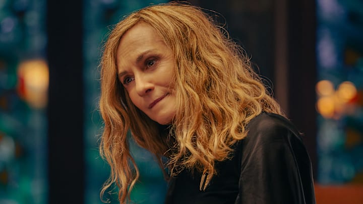 Holly Hunter as Captain Nahla Ake in season 1, episode 5, of Star Trek: Starfleet Academy streaming on Paramount+. Photo Credit: Brooke Palmer/Paramount+