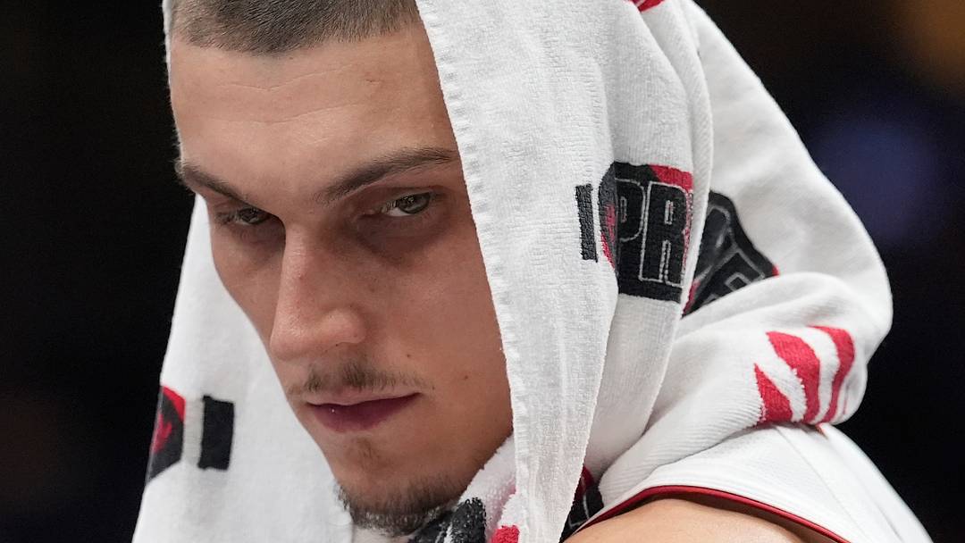 Apr 9, 2026; Toronto, Ontario, CAN; Miami Heat guard Tyler Herro (14) looks on during a timeout against the Toronto Raptors during the second half at Scotiabank Arena. Mandatory Credit: John E. Sokolowski-Imagn Images