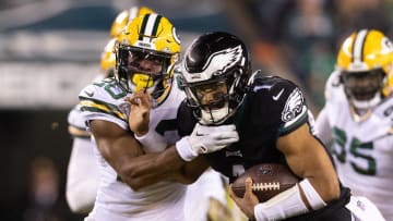 The Packers had no answers for Eagles quarterback Jalen Hurts during their 2022 matchup in Philadelphia.