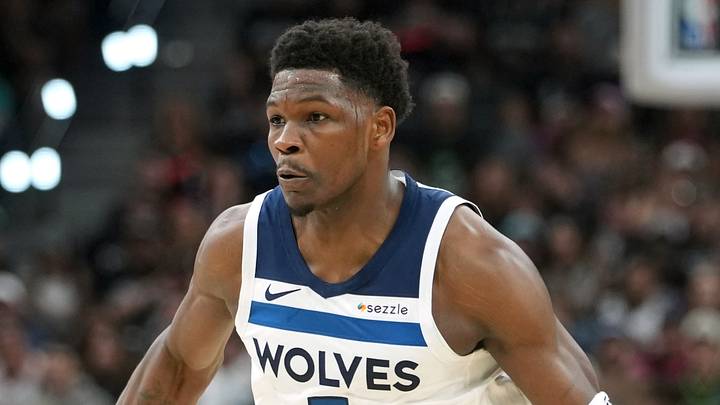 Minnesota Timberwolves guard Anthony Edwards Mandatory Credit: Scott Wachter-Imagn Images