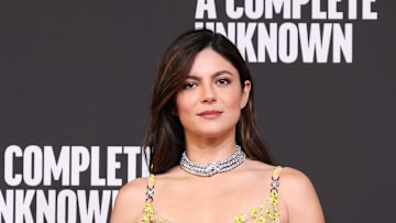 Monica Barbaro attends the ‘A Complete Unknown’ Italian premiere at Auditorium Parco Della Musica