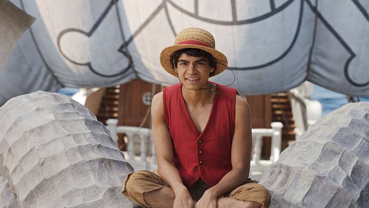 One Piece. Iñaki Godoy as Monkey D. Luffy in season 2 of One Piece. Courtesy Of Netflix © 2026