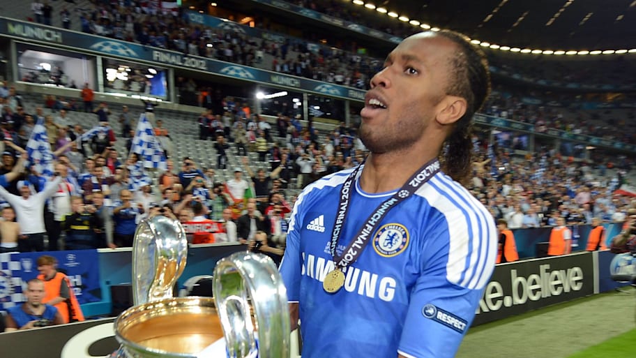 Didier Drogba became a Chelsea legend in 2012.