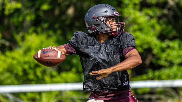 Dillon Rose-Bailey transferred to Wiregrass Ranch from Bloomingdale during the off-season.