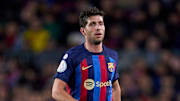 Sergi Robertgo con el FC Barcelona