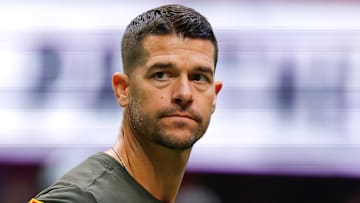 Carolina Panthers head coach Dave Canales