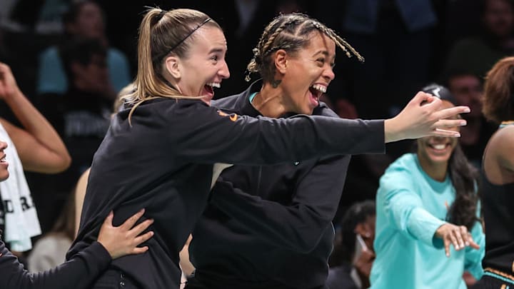 Ionescu won the three-point challenge during All-Star Friday, while Cloud won the skills challenge. Ionescu won the three-point challenge during All-Star Friday, while Cloud won the skills challenge.