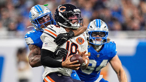 Chicago Bears quarterback Caleb Williams