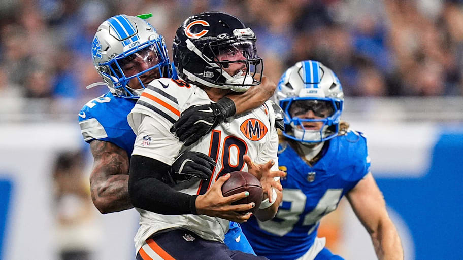 Chicago Bears quarterback Caleb Williams