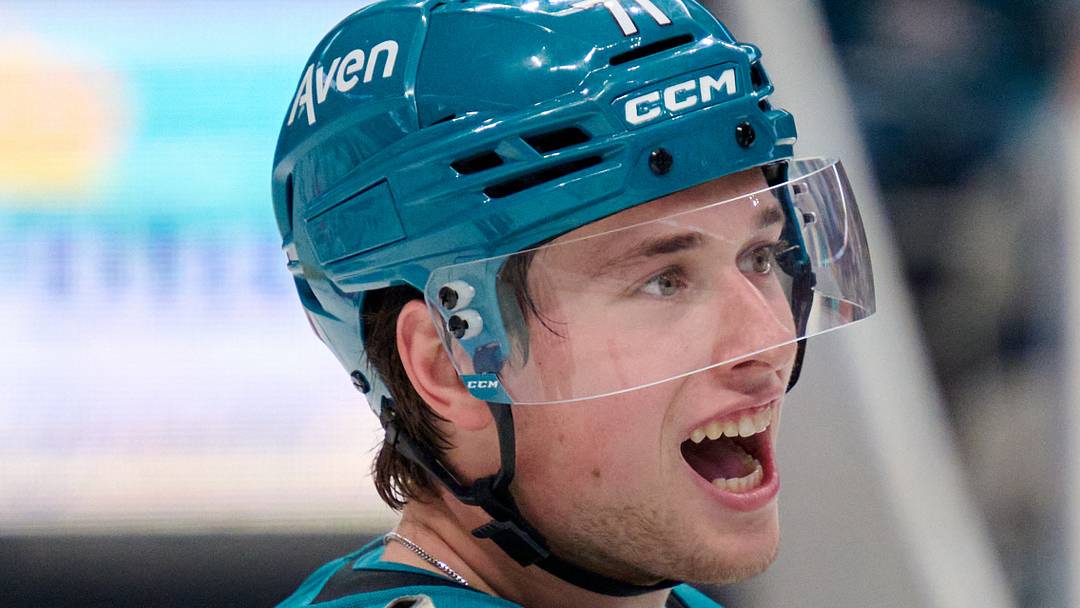 Sep 24, 2026; San Jose, California, USA; San Jose Sharks center Macklin Celebrini 