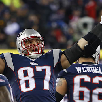 Gronkowski was almost never a Patriot.