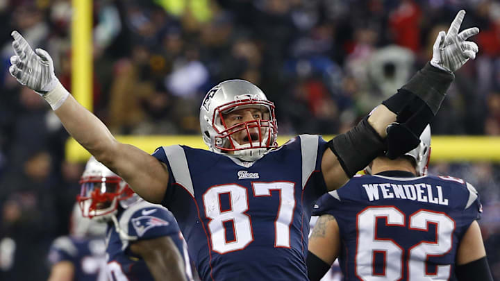 Gronkowski was almost never a Patriot.